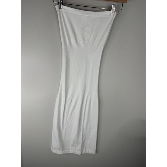 WOLFORD Fatal White Shaping Midi Dress $275 Size S NWT - Picture 6 of 7